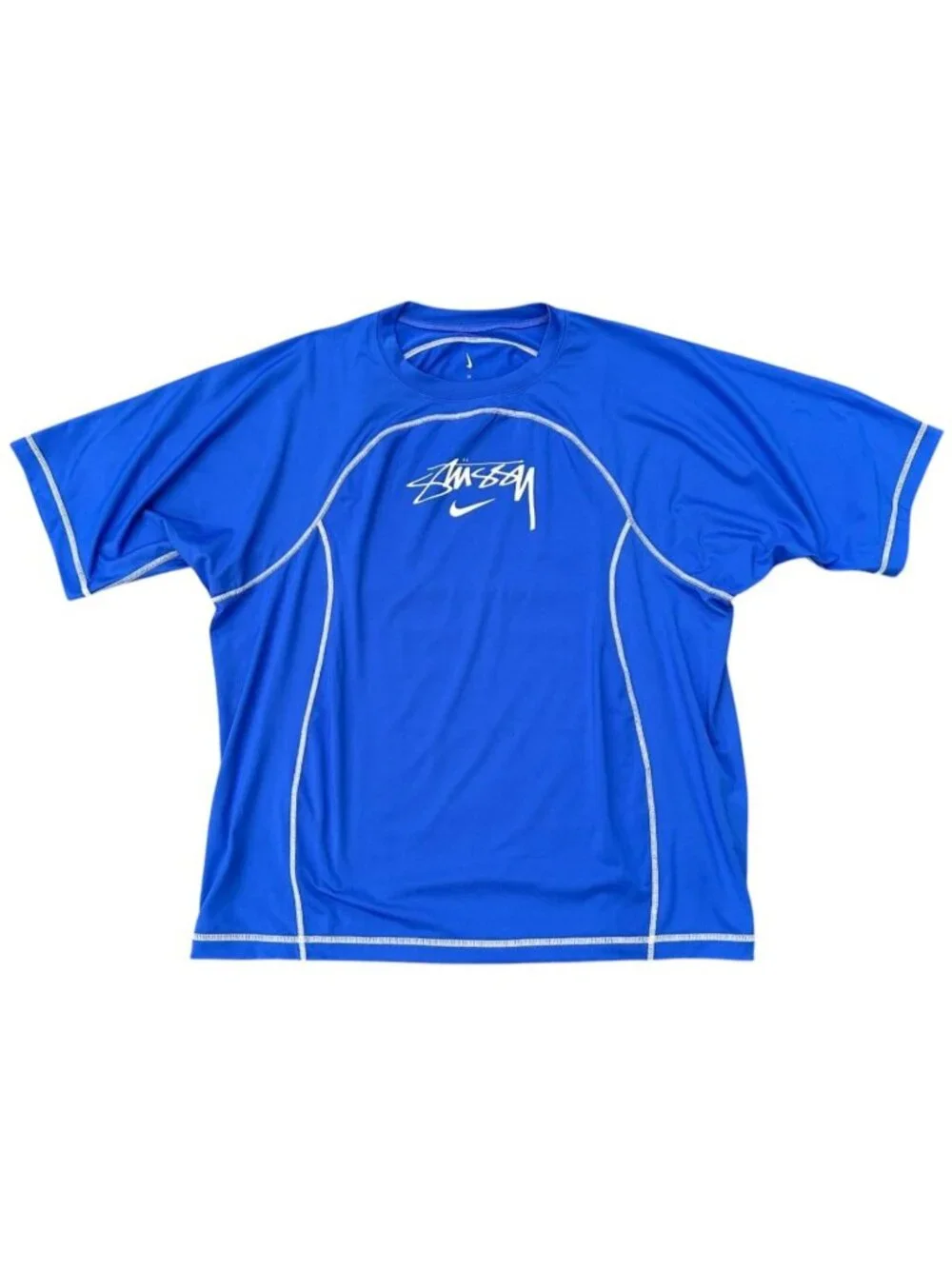 Nike Swim x Stussy Hydroguard Dri-FIT‎ UPF40+ Rash Guard Men's XS NEW with Tags